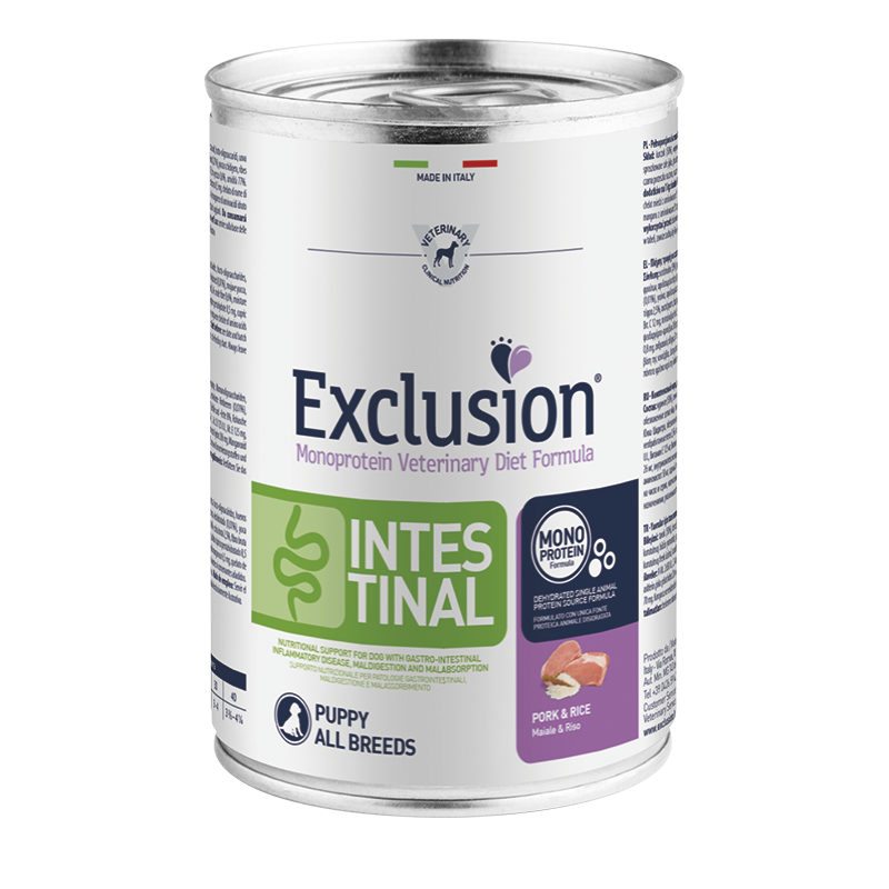 Exclusion dog DIET INTESTINAL PUPPY GR 400 SCATOLETTA