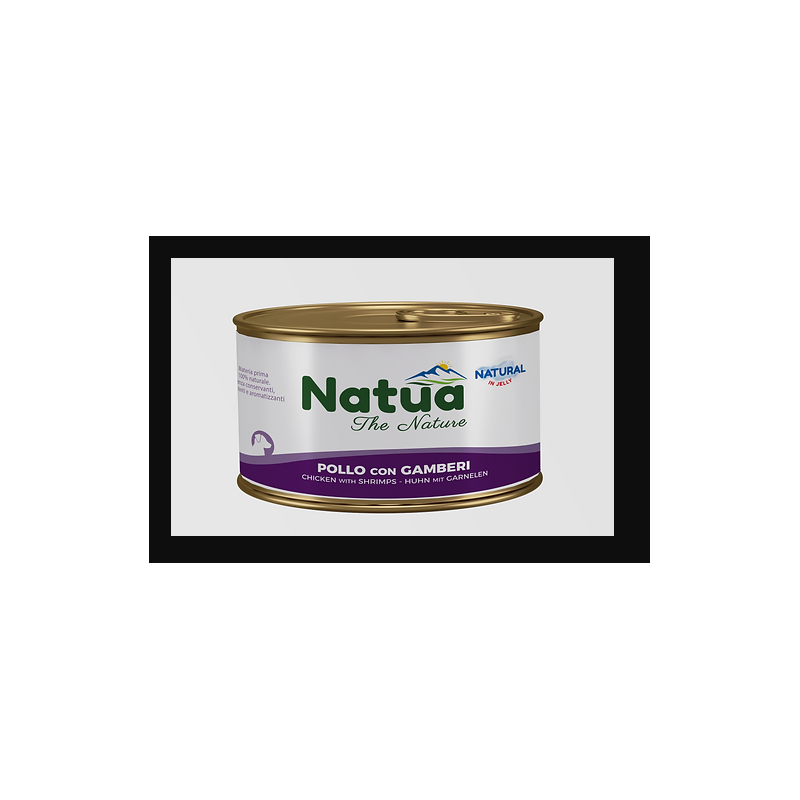 Natua dog pollo con gamberi gr 150