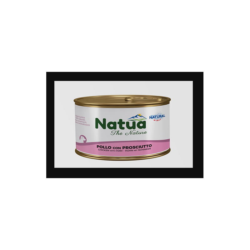 Natua dog pollo con prosciutto in jelly gr 150