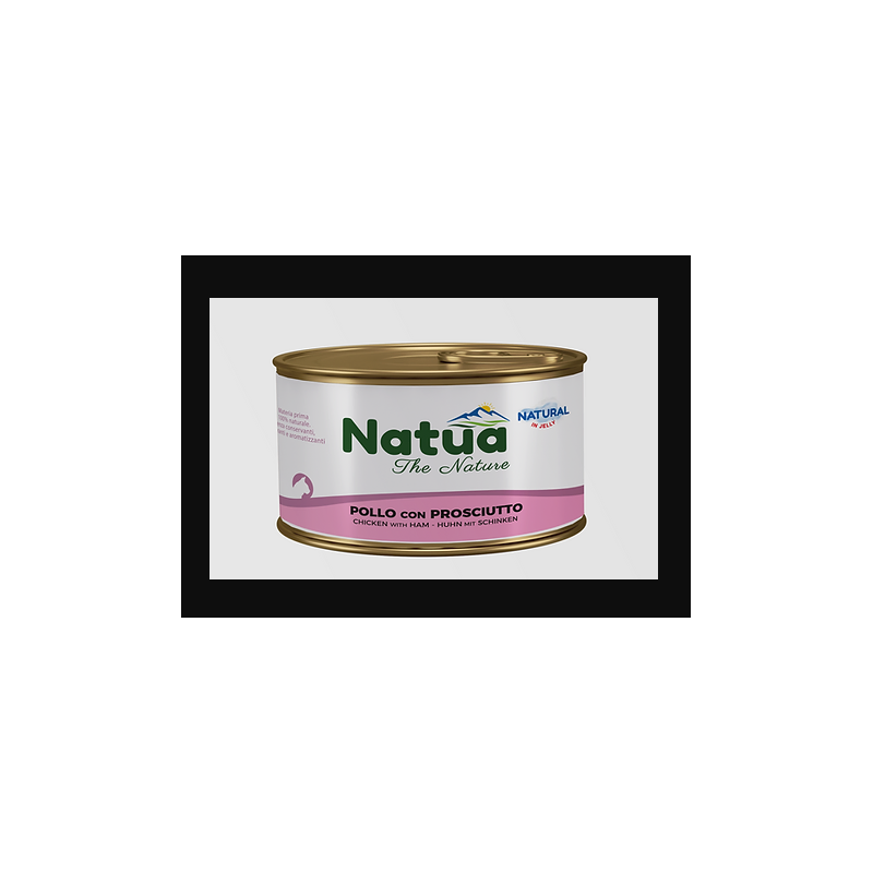 Natua cat pollo con prosciutto gr 150