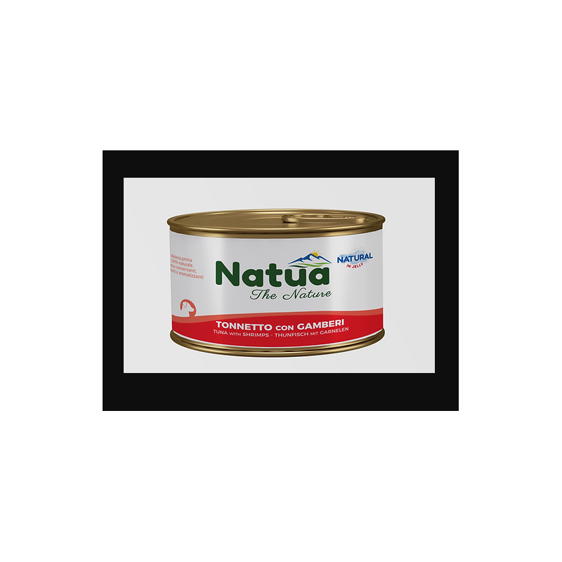 Natua dog tonnetto con gamberi gr 150