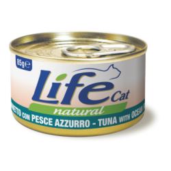 LIFE CAT TONNETTO CON PESCE AZZURRO GR 85