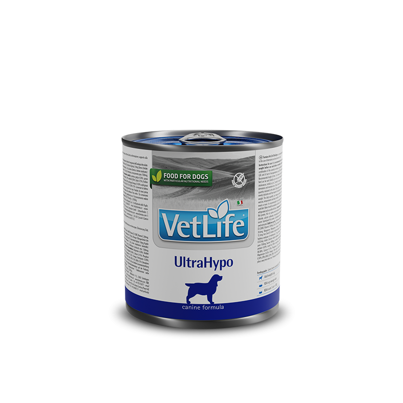 Vet life dog ultrahypo 300 gr scatoletta