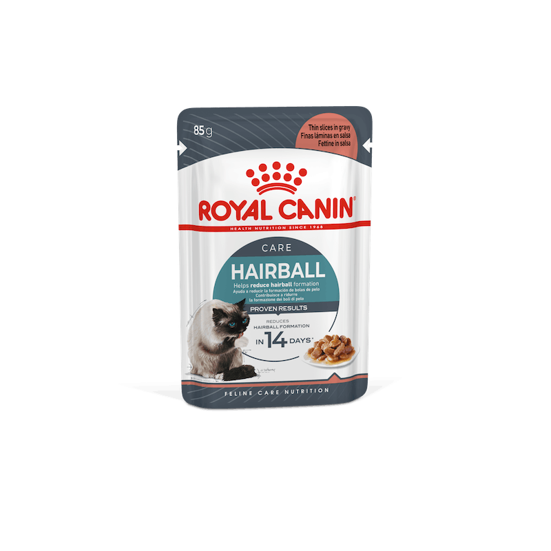 ROYAL CAT HAIRBALL GR 85 BUSTINE IN SALSA