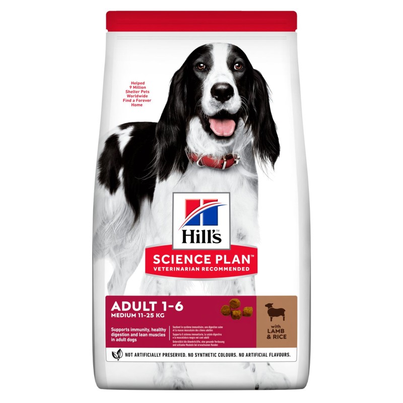 HILL'S CAN ADULT MED LAMB & RICE KG 12 