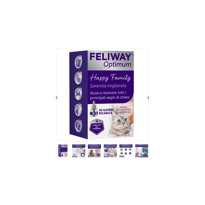 Feliway optimum ricarica 30 giorni