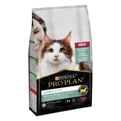 Pro plan cat liveclear...