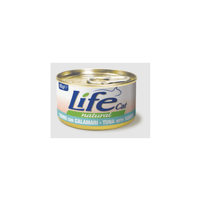 Life cat 150 gr tonno con calamari