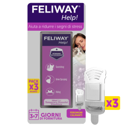 Feliway help diffusore + ricarica 7 giorni