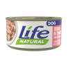 Life dog natural con tranci di tonno e salmone gr 90