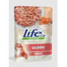 Life cat natural bustina con salmone gr 70