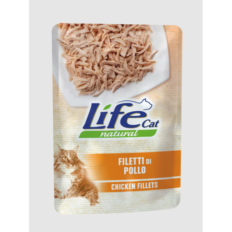 Life cat natural bustina filetti di pollo gr 70