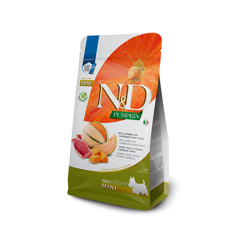 N&D Dog pumpkin adult mini anatra zucca e melone kg 2