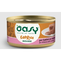 Oasy caprice mousse gattino con salmone gr 85