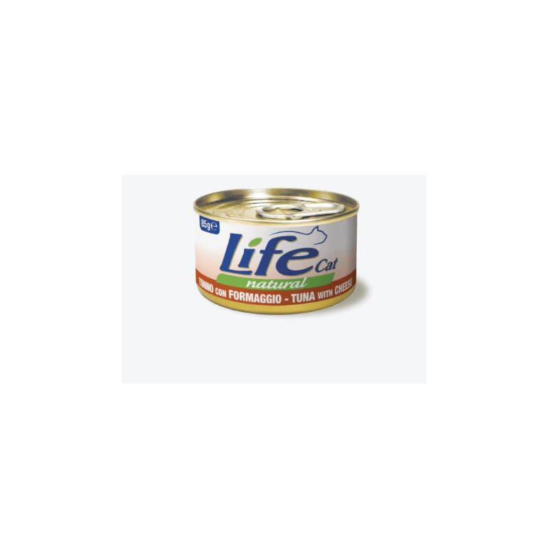 LIFE CAT 85 GR TONNO CON FORMAGGIO