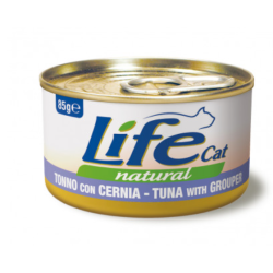 LIFE CAT NATURAL TONNO CON...