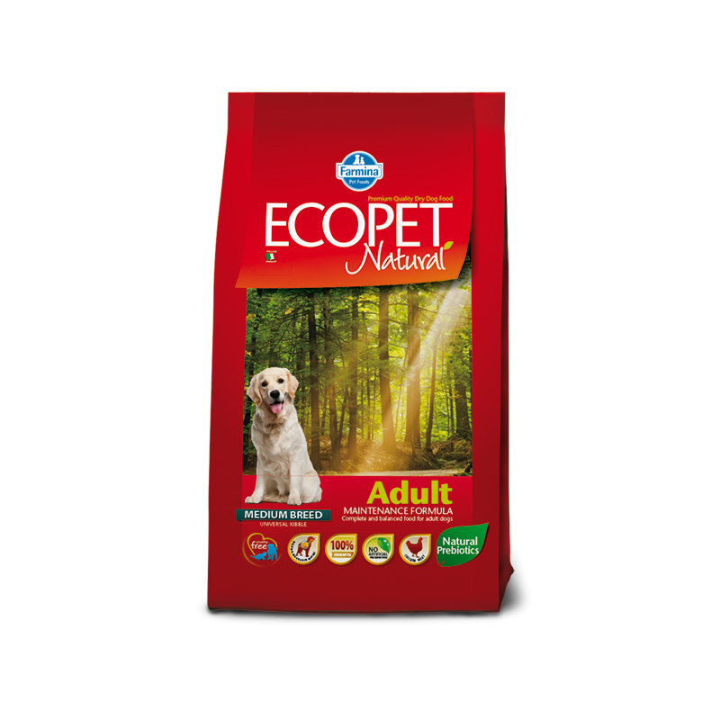 ECOPET NATURAL ADULT MEDIUM POLLO KG 12