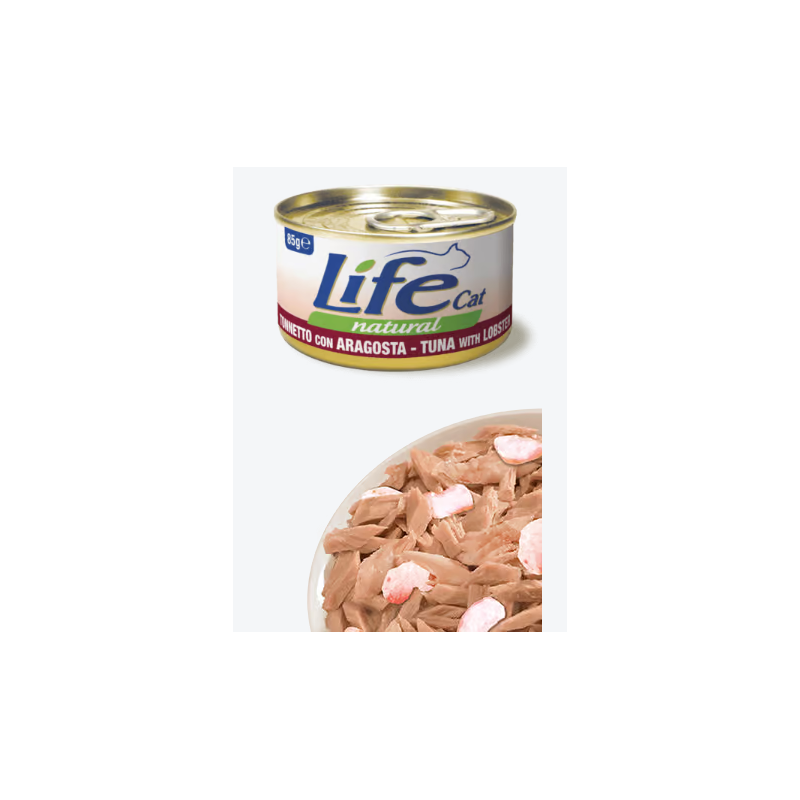 LIFE CAT 85 GR TONNETTO CON ARAGOSTA