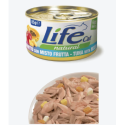 LIFE CAT 85 GR TONNETTO CON MISTO FRUTTA 