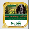 Natua dog pate' con manzo e vitello gr 300 vaschetta