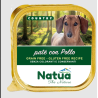 Natua dog pate' con pollo gr 100 vaschetta