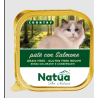 Natua cat pate' con salmone gr 100 vaschetta