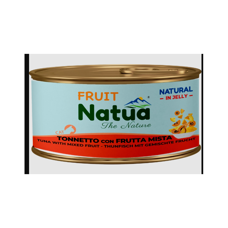 Natua cat tonnetto con frutta mista gr 85 in jelly