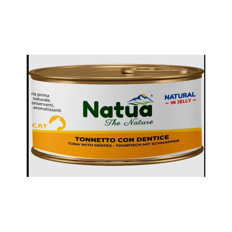 Natua cat tonnetto con dentice gr 150 in jelly