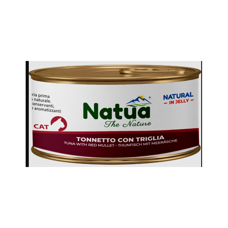 Natua cat tonnetto con triglia gr 150 in jelly