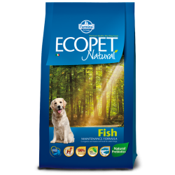 ECOPET NATURAL ADULT FISH MEDIUM KG 12