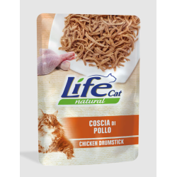 Life cat coscia di pollo gr 70 bustina