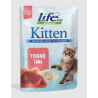 Life cat kitten tonno bustina gr 70