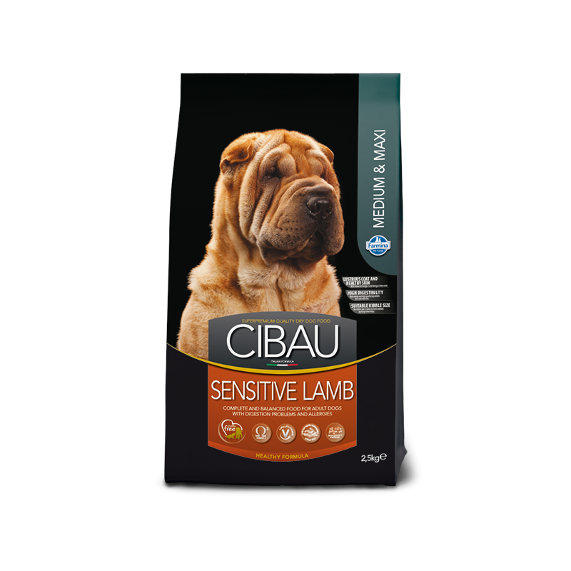 CIBAU ADULT SENSITIVE LAMB KG 2,5 PROMO