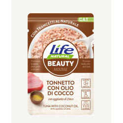 Life cat natural beauty tonnetto con olio di cocco gr 70 bustina