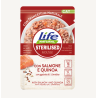 Life cat natural sterilised con salmone e quinoa gr 70 bustina