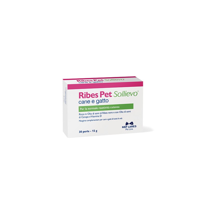 Ribes pet sollievo cane gatto 60 perle