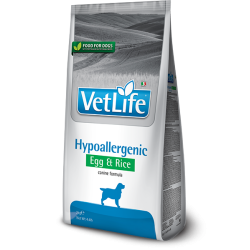 VET LIFE DOG HYPOALLERGENIC EGG&RICE KG 2