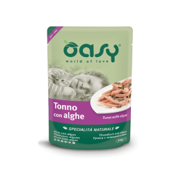 Oasy cat tonno con alghe bustina gr 70