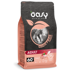 Oasy cat adult tacchino kg...