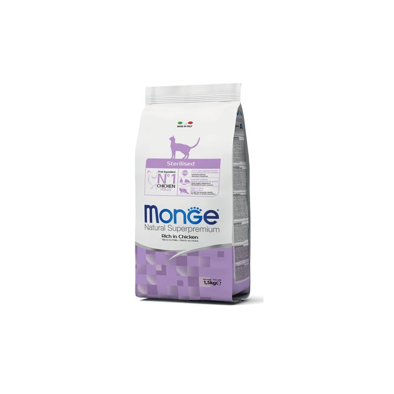 MONGE GATTO STERILISED GR 400 CROCCANTINO