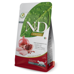 N&D PRIME GATTO POLLO E MELOGRANO GRAIN FREE GR 300