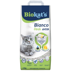 BIOKAT'S BIANCO FRESH EXTRA CARBONI ATTIVI KG 8