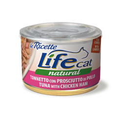 LIFE CAT 150 GR TONNETTO CON PROSCIUTTO DI POLLO