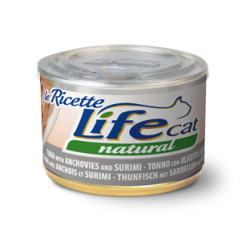 LIFE CAT 150 GR CON TONNO ALICETTE E SURIMI