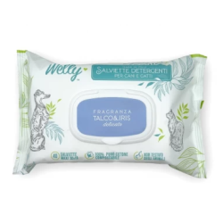 Welly Salviette Detergenti Cedro e Salvia Per Cani E Gatti - Welly