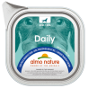 ALMO DOG DAILY MENU' 100 GR VASCHETTA CON PESCE BIANCO E RISO