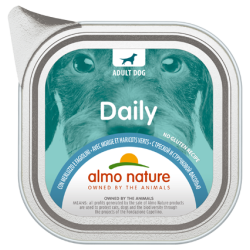 ALMO DOG DAILY GR 100 MERLUZZO E FAGIOLINI