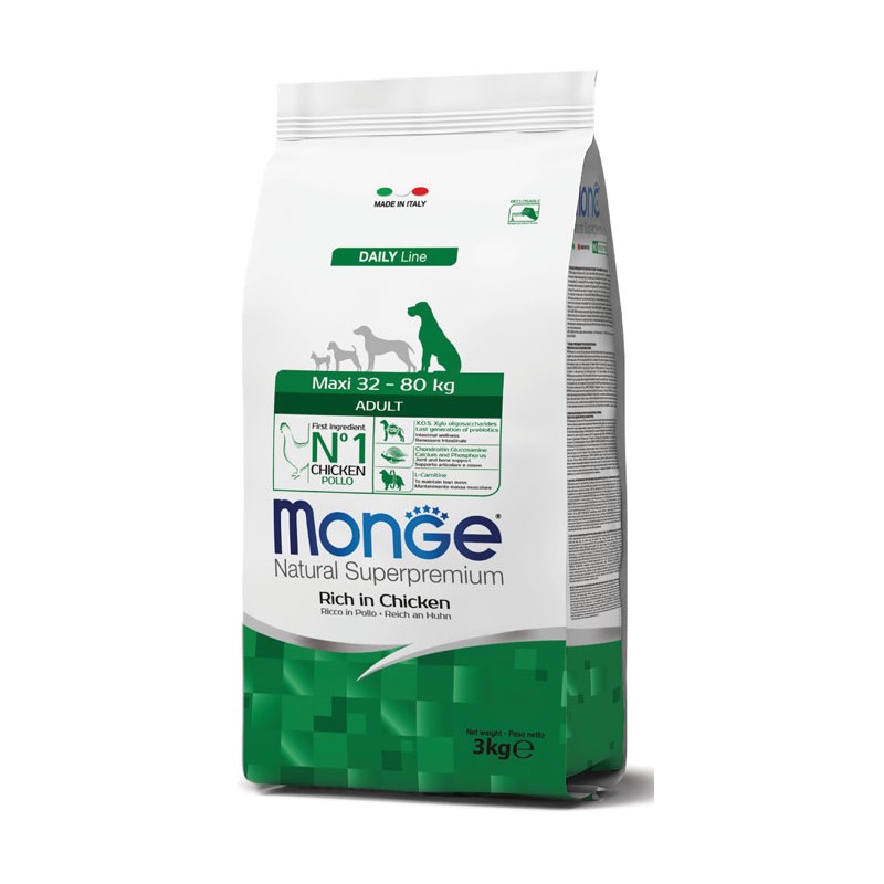 MONGE CANE ADULT MAXI POLLO KG 12