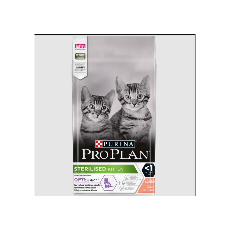 PRO PLAN GATTO KITTEN STERILISED SALMONE KG 1,5