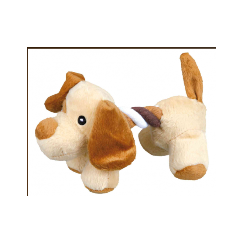 ANIMALE CON CORDA,IN PELUCHE,17CM TX35821